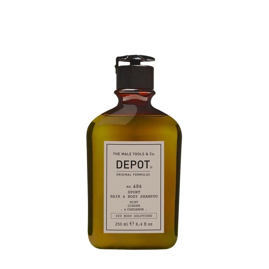 DEPOT 606 SPORT Шампунь для волос и тела 2в1 250мл.
